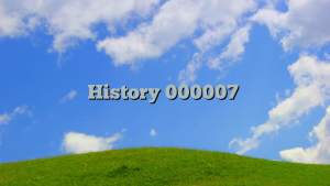 History 000007